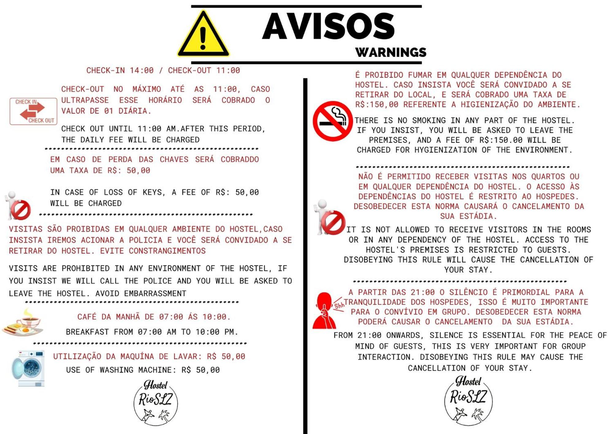 Rioslz Hostel Sao Luis  Exterior photo